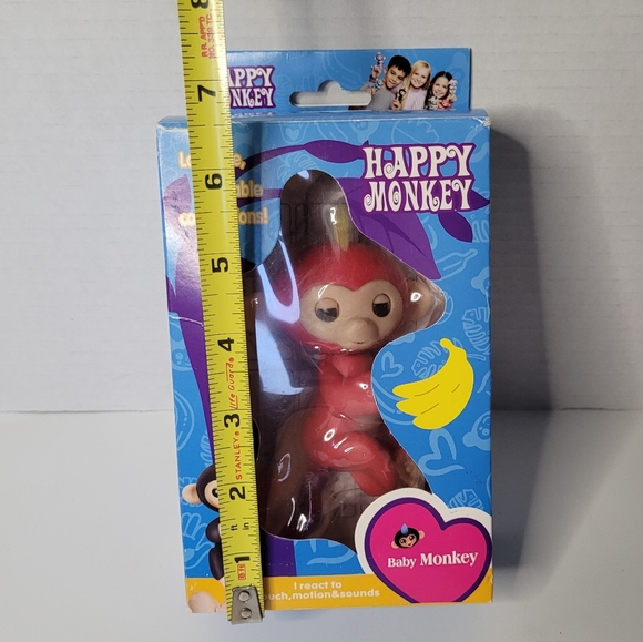 Happy Monkey Fingerling Electronic Interactive Monkey Toy NIP - Picture 7 of 15